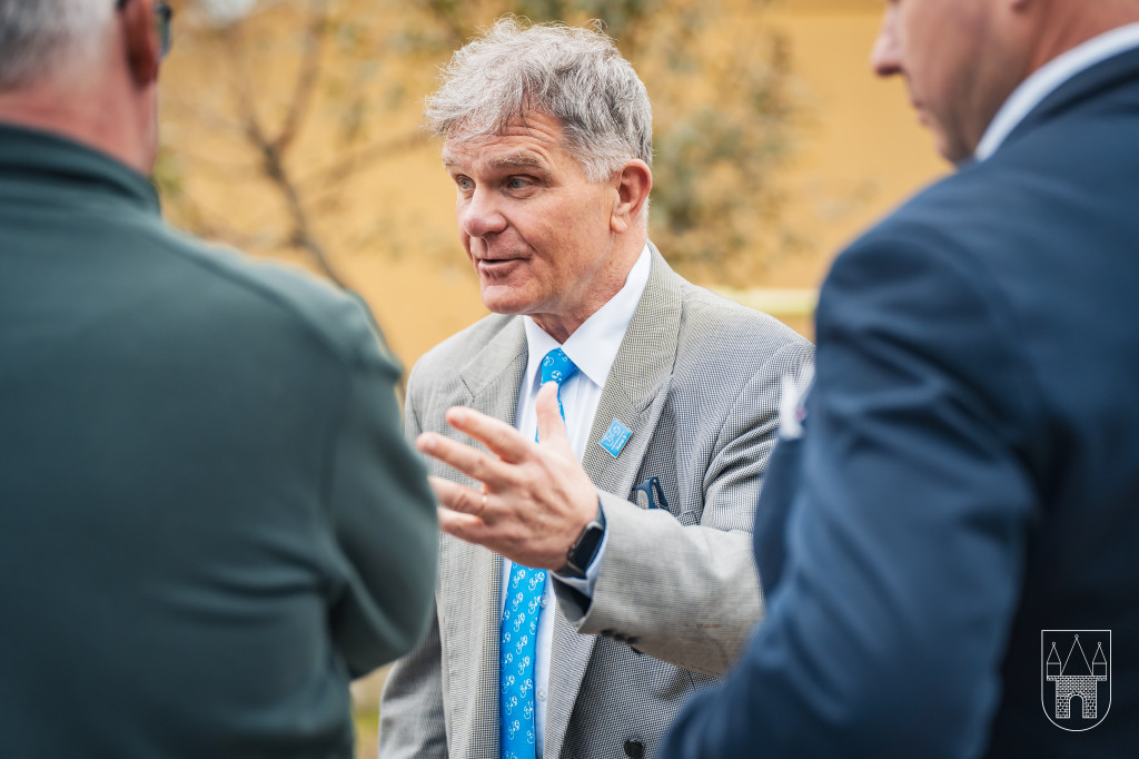 Leszek Sibilski z wizytą w Jarocinie