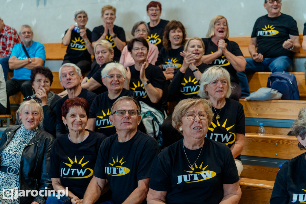 Seniorzy w ruchu! Spartakiada w Jarocinie pełna energii i uśmiechu