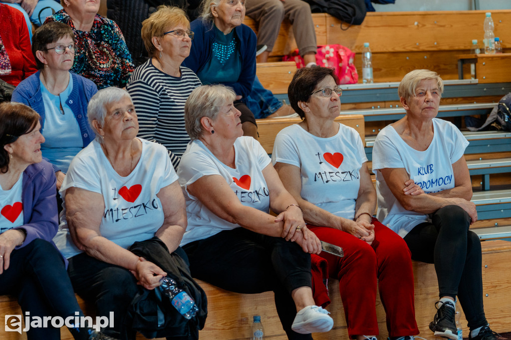Seniorzy w ruchu! Spartakiada w Jarocinie pełna energii i uśmiechu