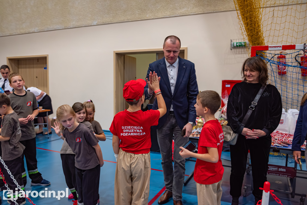 Dziecięce drużyny pożarnicze z całej Wielkopolski rywalizowały w Jarocinie