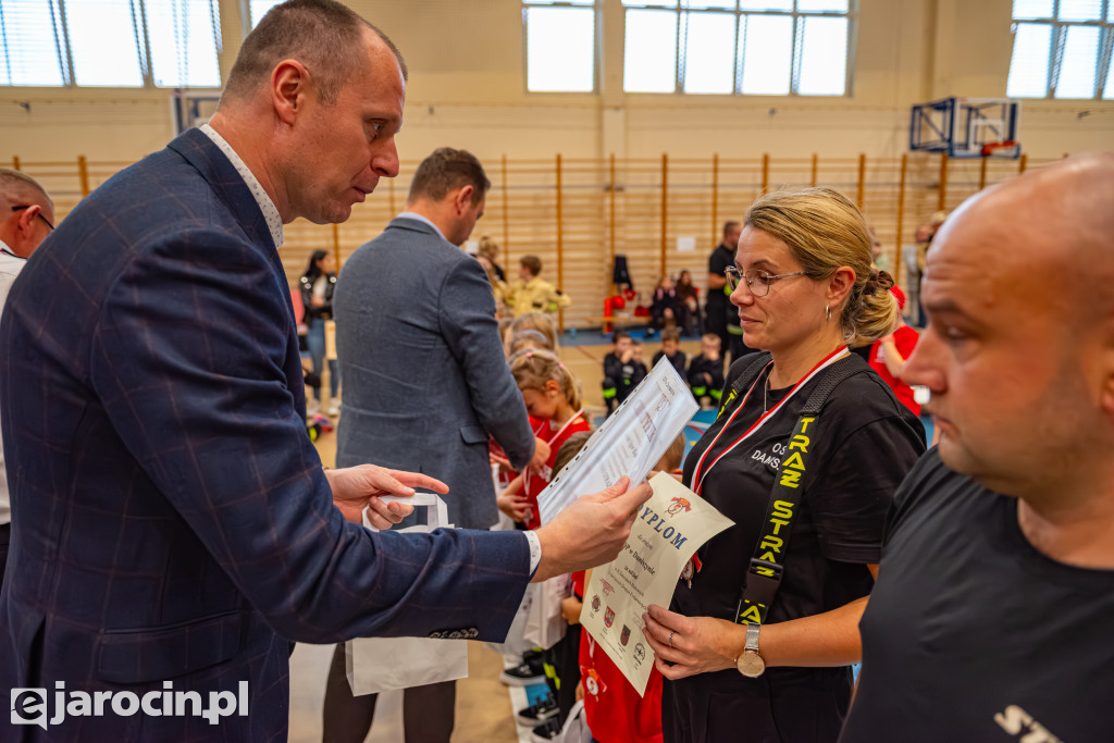 Dziecięce drużyny pożarnicze z całej Wielkopolski rywalizowały w Jarocinie