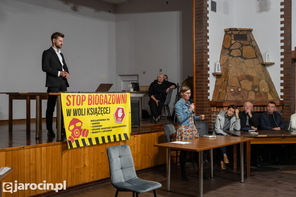 Spotkanie w Woli Książęcej ws. biogazowni