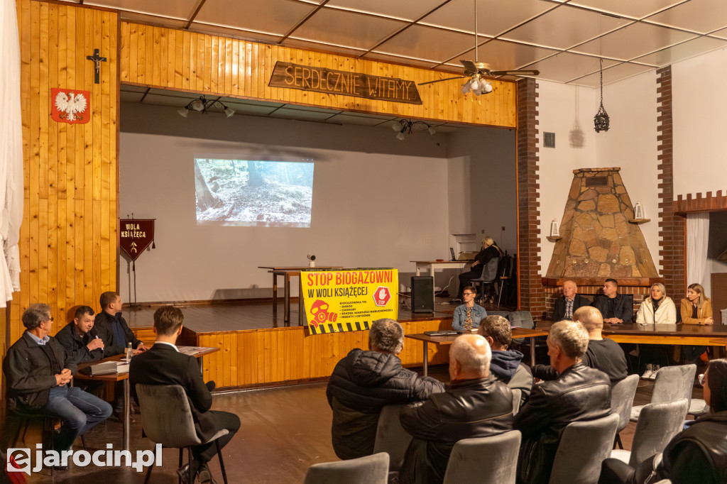 Spotkanie w Woli Książęcej ws. biogazowni