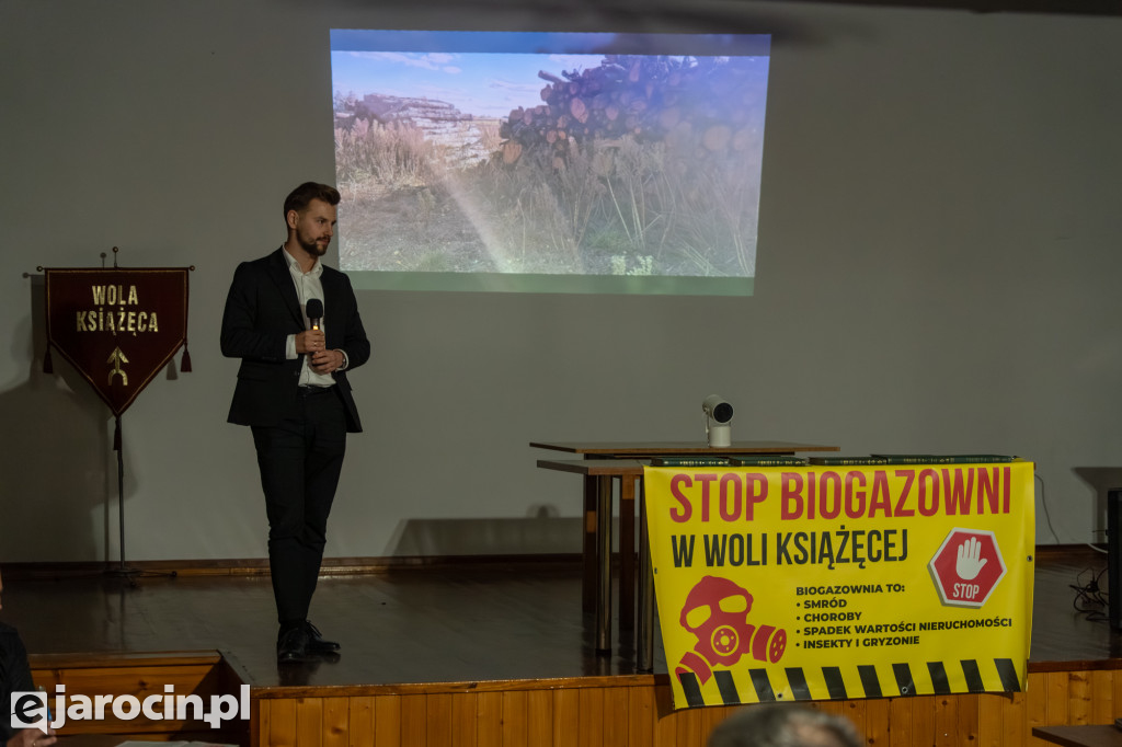 Spotkanie w Woli Książęcej ws. biogazowni