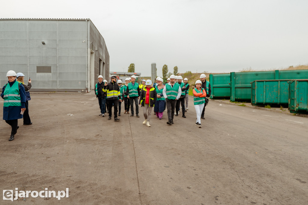 Sołtysi sprawdzili, jak pachnie Wielkopolskie Centrum Recyklingu