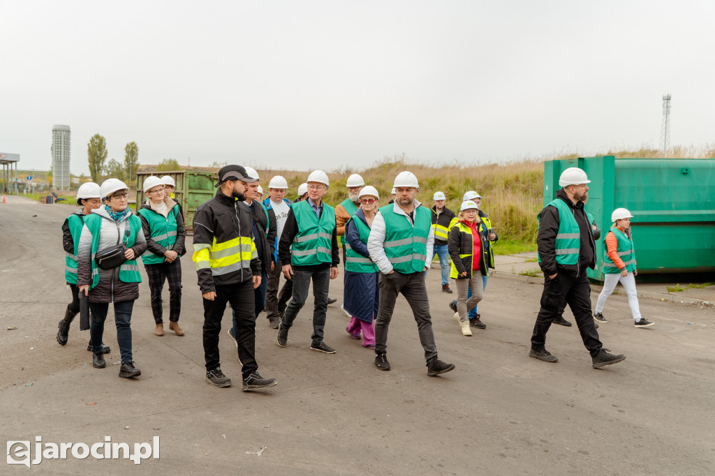 Sołtysi sprawdzili, jak pachnie Wielkopolskie Centrum Recyklingu