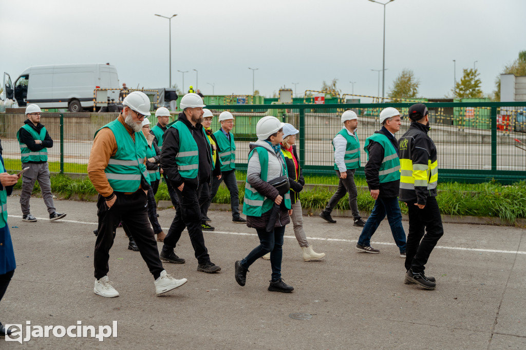 Sołtysi sprawdzili, jak pachnie Wielkopolskie Centrum Recyklingu