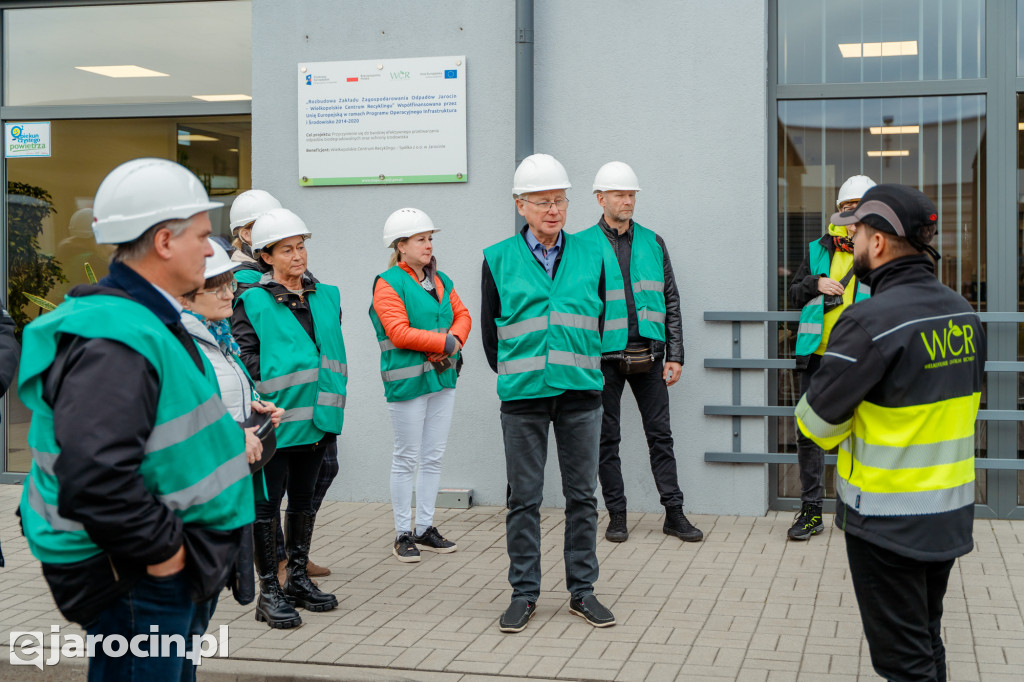 Sołtysi sprawdzili, jak pachnie Wielkopolskie Centrum Recyklingu