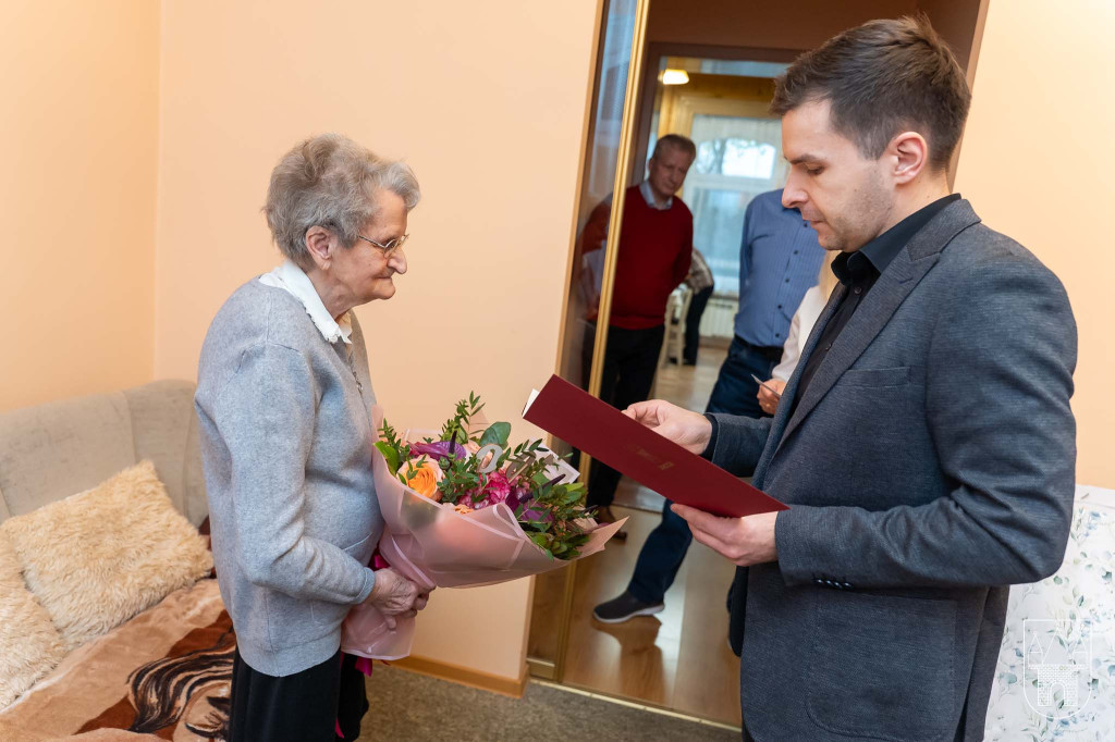 Zofia Sikora z Jarocina ma 100 lat