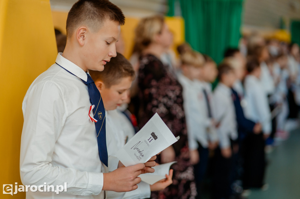 Akademia z okazji Narodowego Święta Niepodległości w ZS nr 4 w Jarocinie