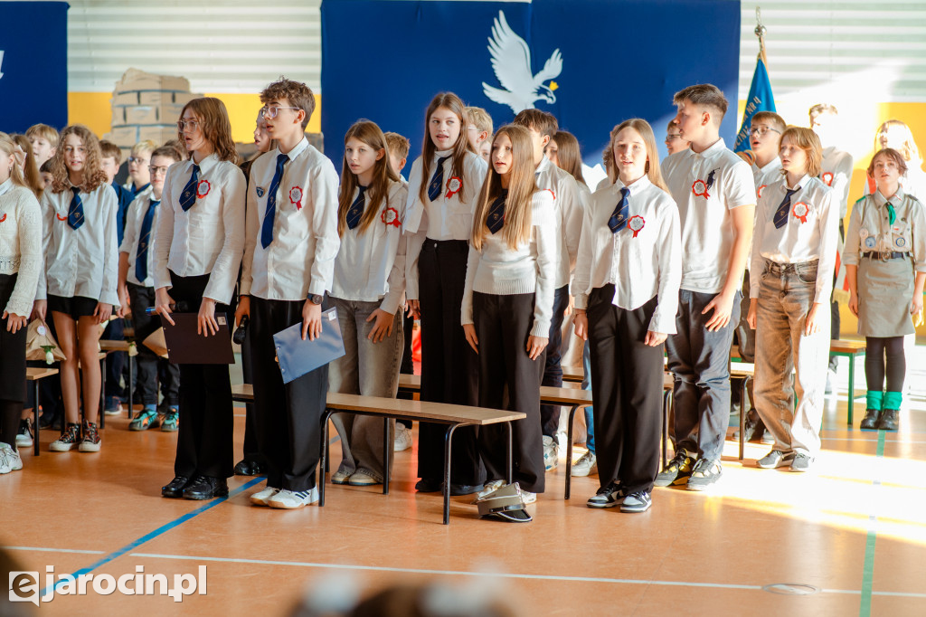 Akademia z okazji Narodowego Święta Niepodległości w ZS nr 4 w Jarocinie
