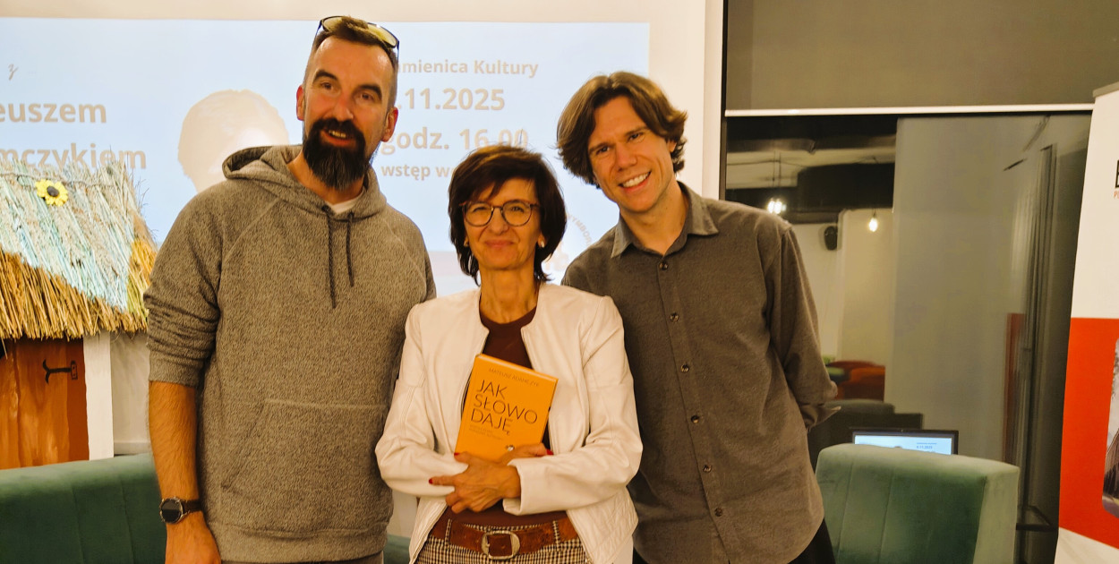 Mateusz Adamczyk odwiedził Jarocin i zdradził tajemnice polszczyzny