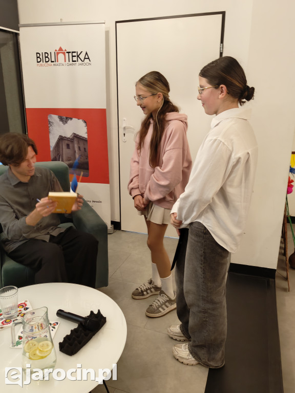 Mateusz Adamczyk odwiedził Jarocin i zdradził tajemnice polszczyzny