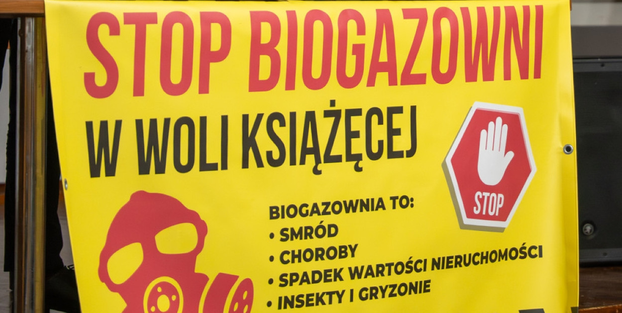 Spotkanie w Woli Książęcej ws. biogazowni