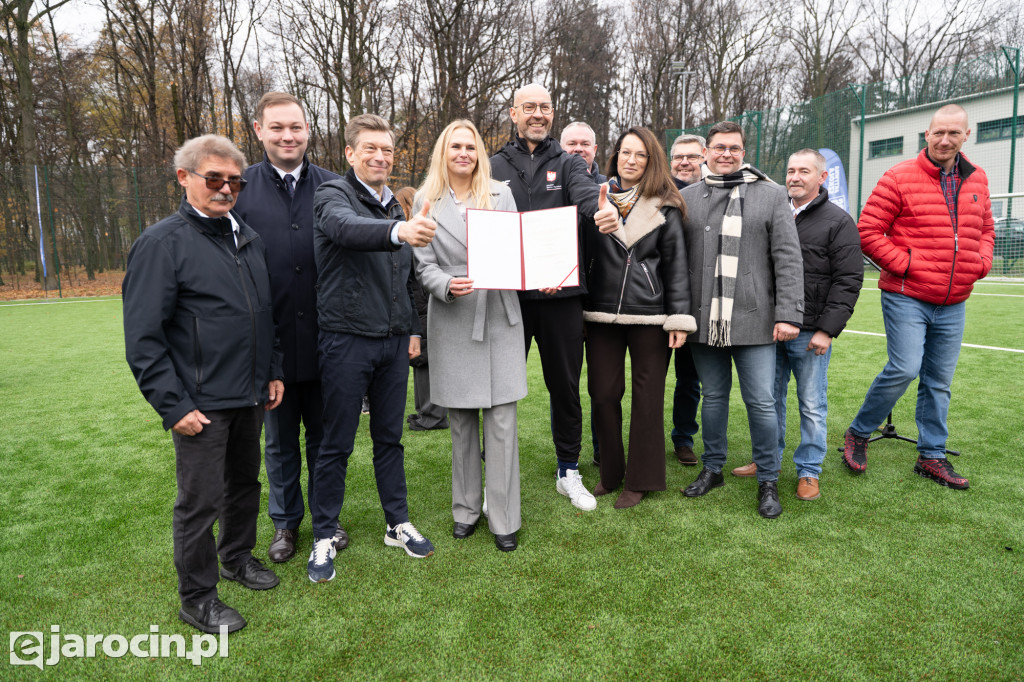 Wizyta Ministra Sportu i Turystyki w Jarocinie