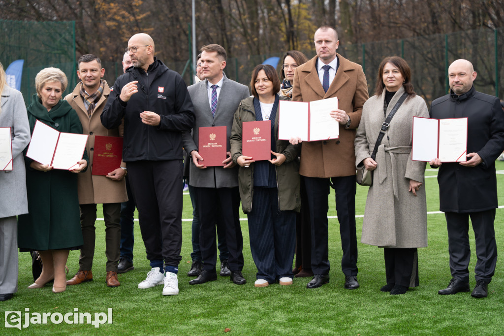 Wizyta Ministra Sportu i Turystyki w Jarocinie