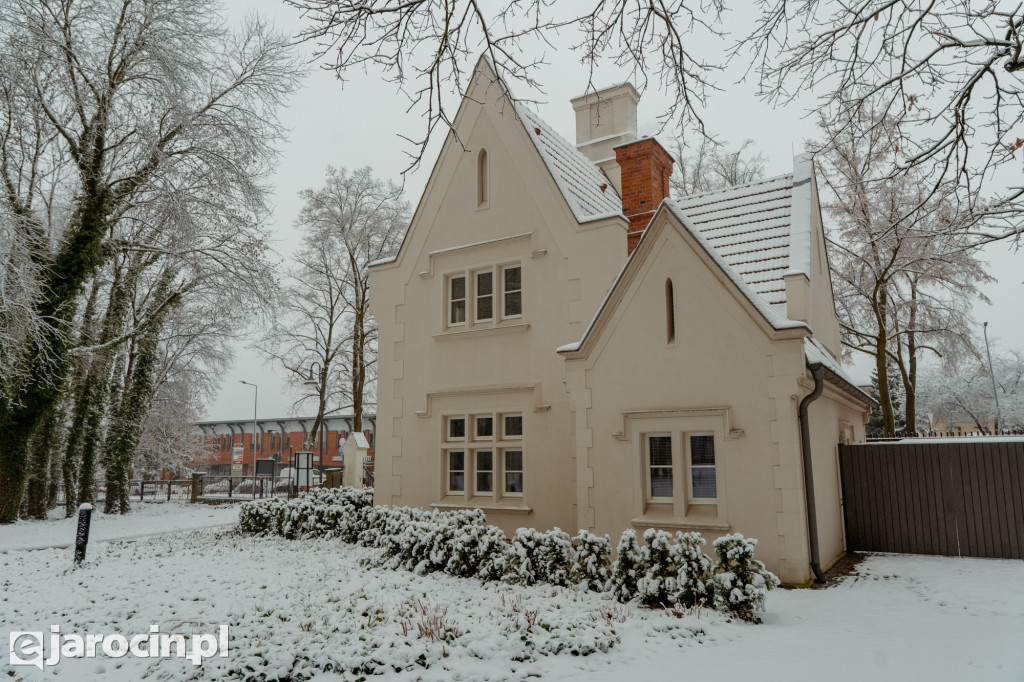 Park Radolińskich w zimowe odsłonie