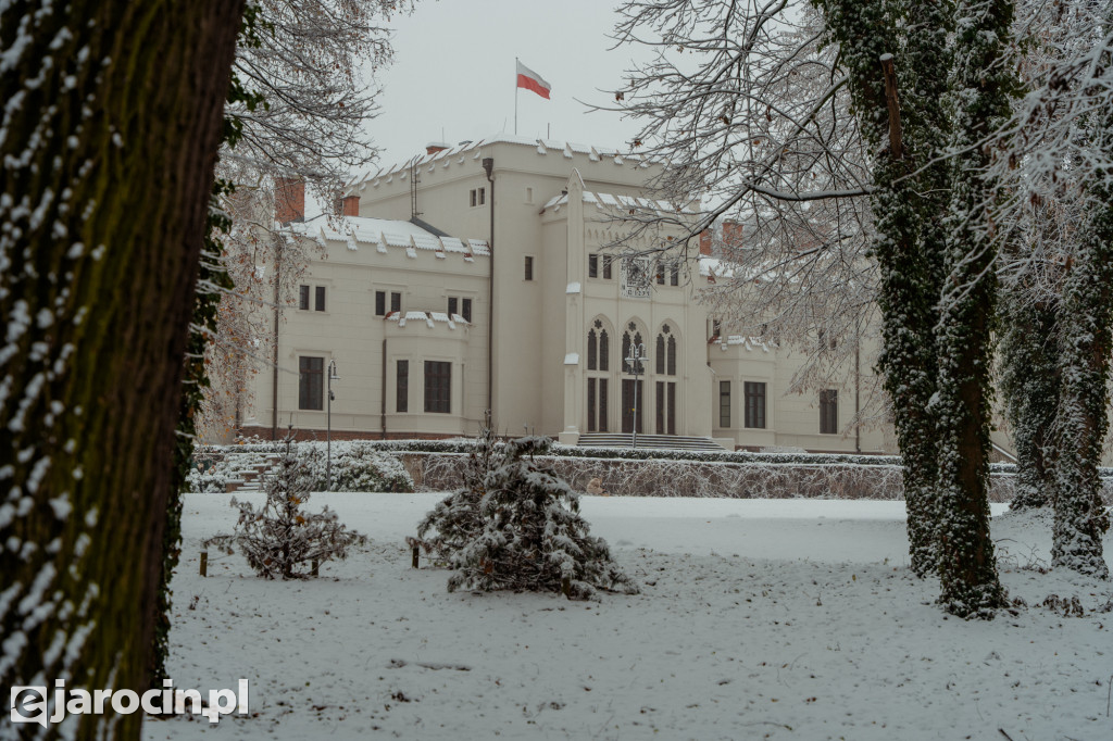 Park Radolińskich w zimowe odsłonie