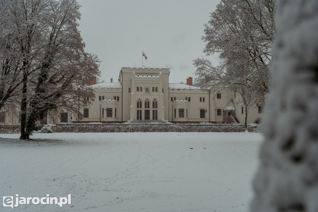 Park Radolińskich w zimowe odsłonie