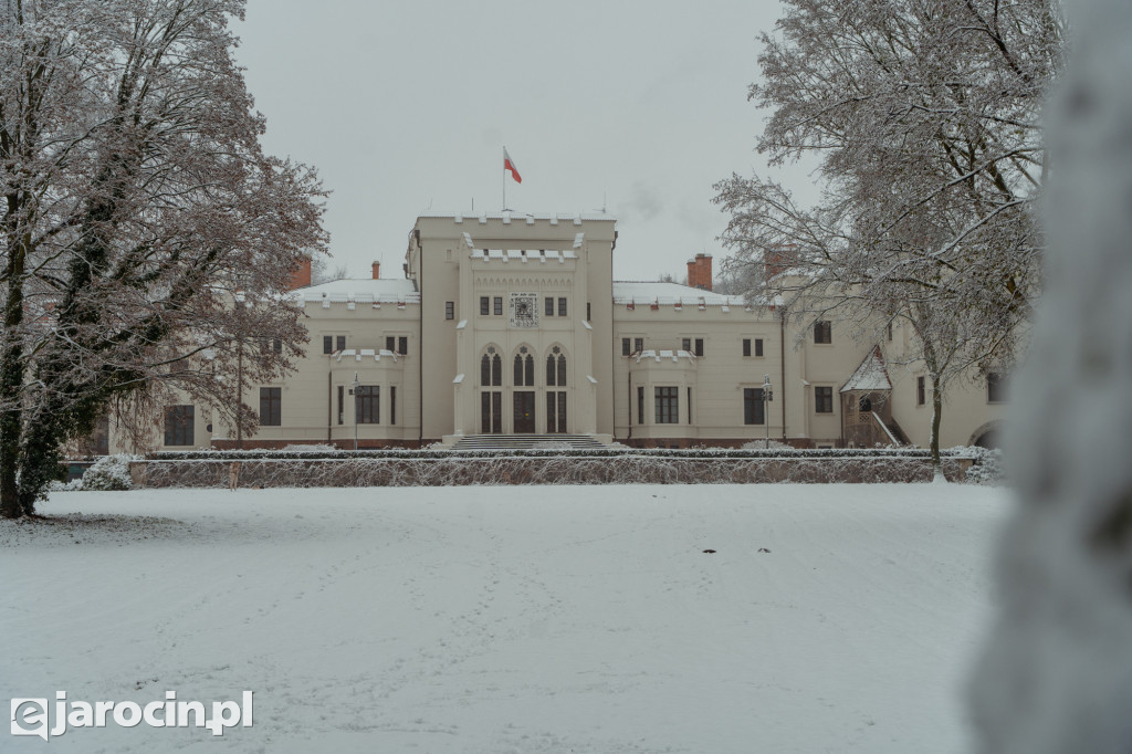 Park Radolińskich w zimowe odsłonie