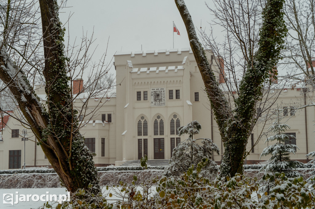 Park Radolińskich w zimowe odsłonie