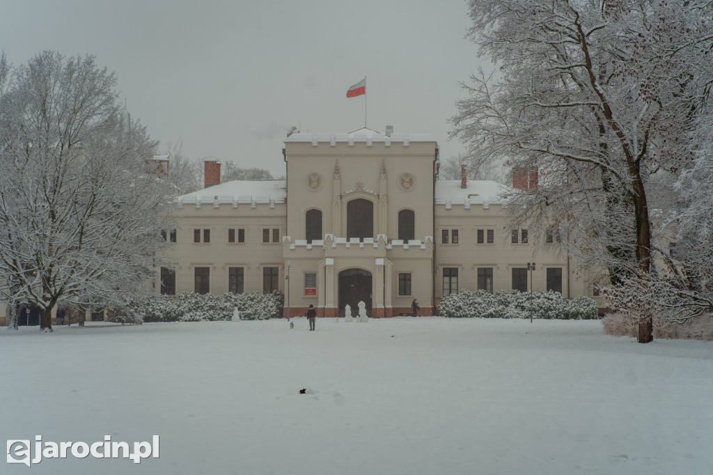 Park Radolińskich w zimowe odsłonie