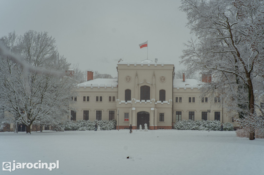 Park Radolińskich w zimowe odsłonie