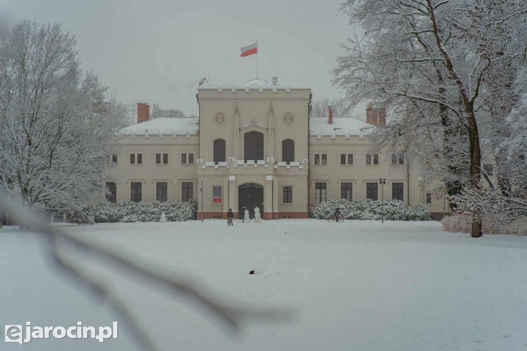 Park Radolińskich w zimowe odsłonie