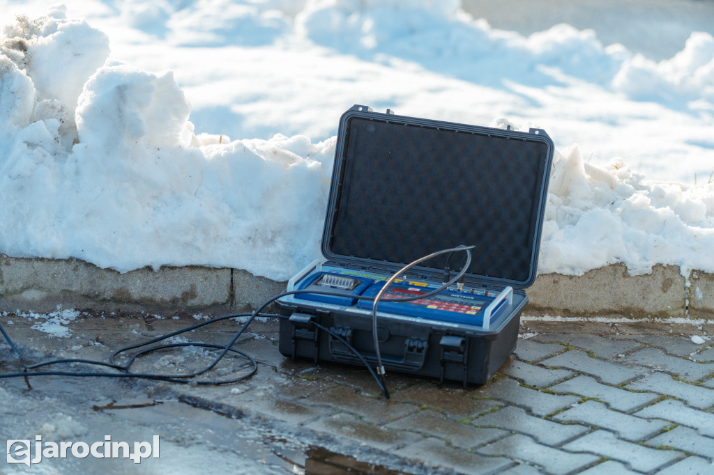 W Jarocinie przekazano klucze do szlabanu do ważenia pojazdów przy zjeździe z drogi S11