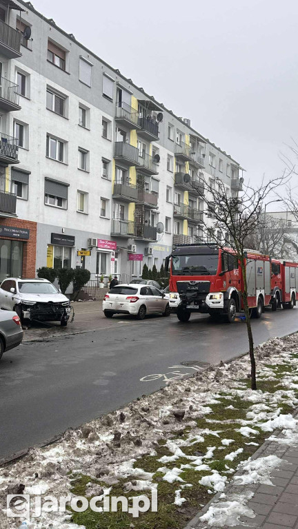Kolizja przy os. Kościuszki w Jarocinie