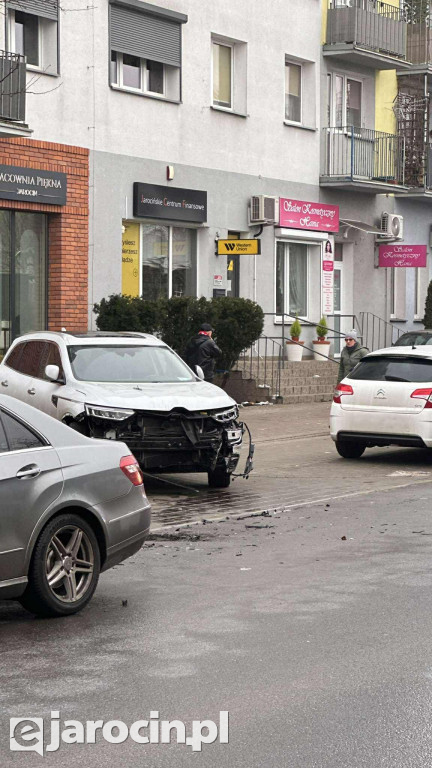 Kolizja przy os. Kościuszki w Jarocinie