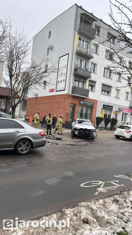 Kolizja przy os. Kościuszki w Jarocinie