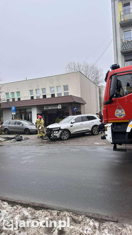 Kolizja przy os. Kościuszki w Jarocinie