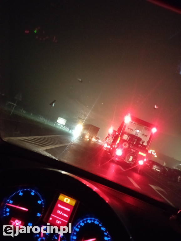 Wypadek na DK 11 w Kotlinie