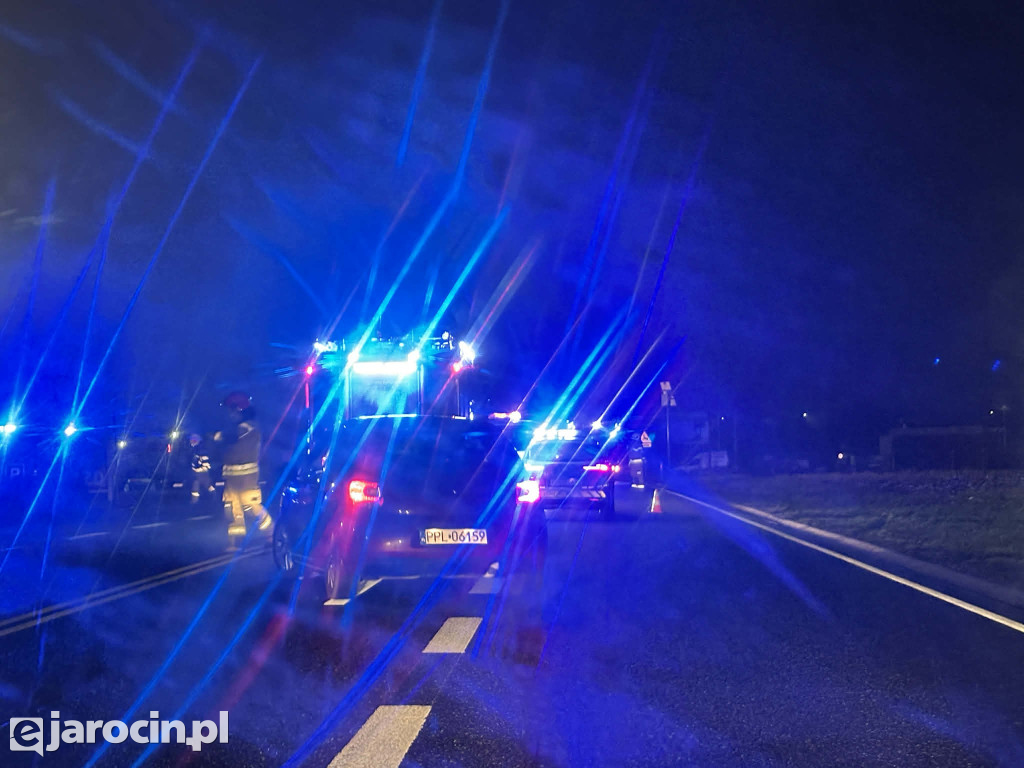 Wypadek na DK 11 w Kotlinie