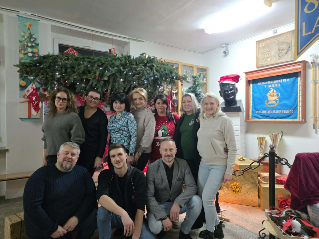 Świąteczna magia w „Czwórce”. Kiermasz pełen atrakcji już za nami