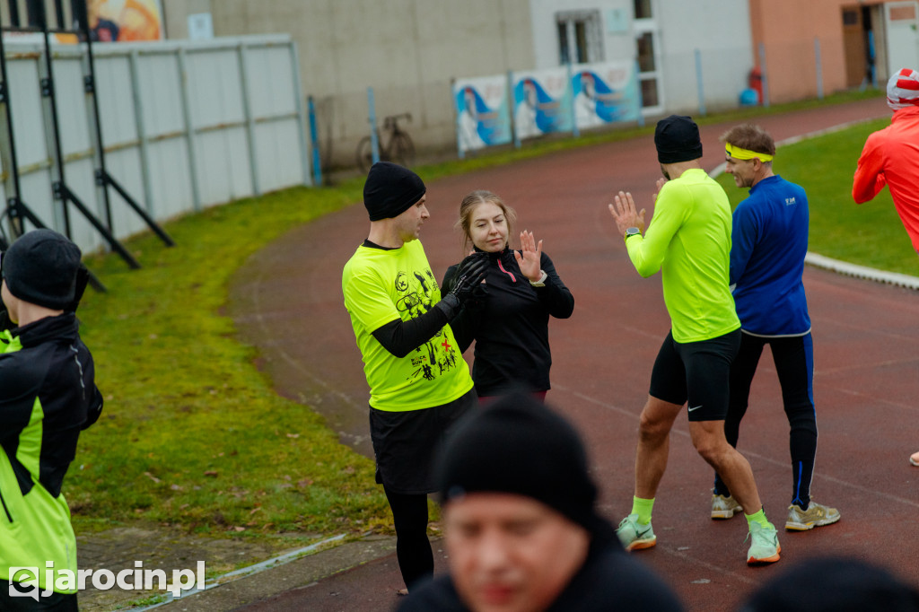 Trening z Adamem Nowickim przyciągnął biegaczy z Jarocina i okolic