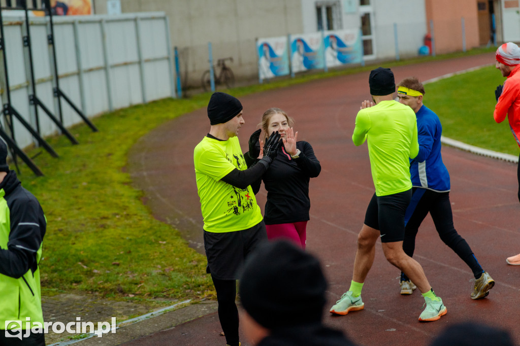Trening z Adamem Nowickim przyciągnął biegaczy z Jarocina i okolic