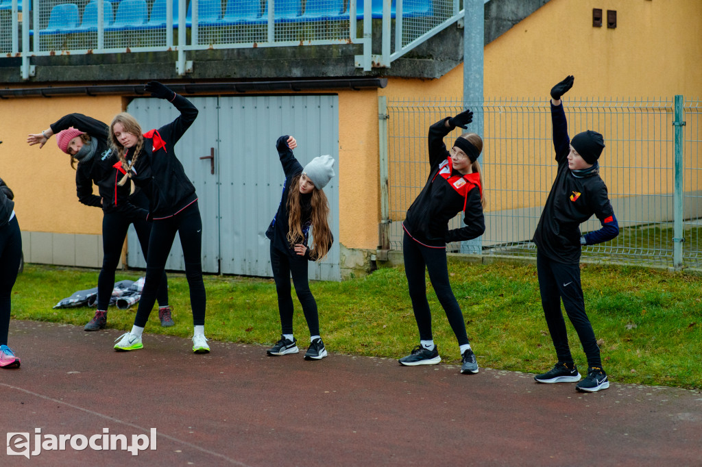 Trening z Adamem Nowickim przyciągnął biegaczy z Jarocina i okolic