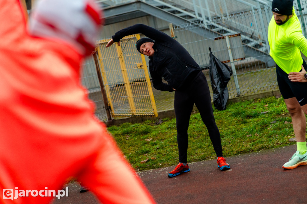 Trening z Adamem Nowickim przyciągnął biegaczy z Jarocina i okolic