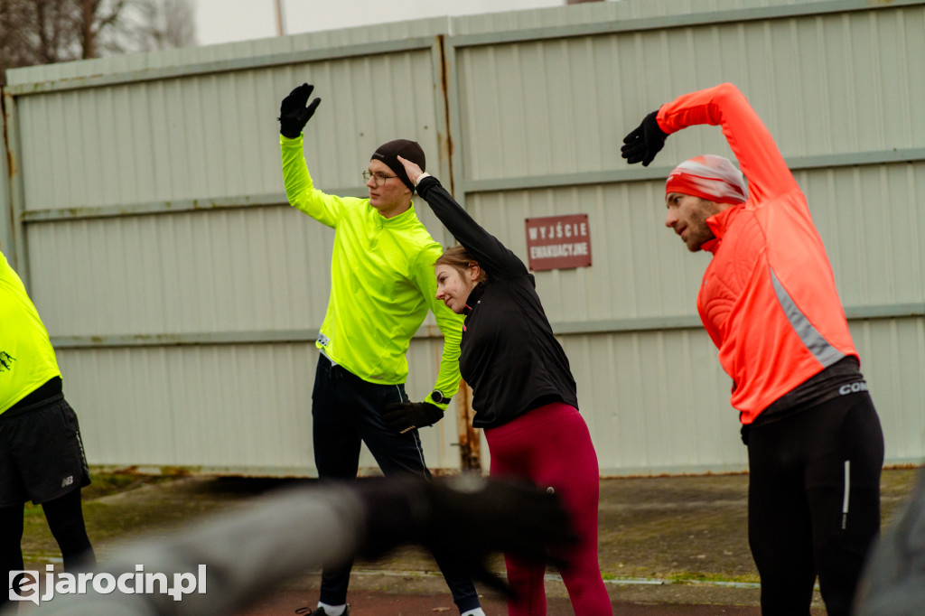 Trening z Adamem Nowickim przyciągnął biegaczy z Jarocina i okolic