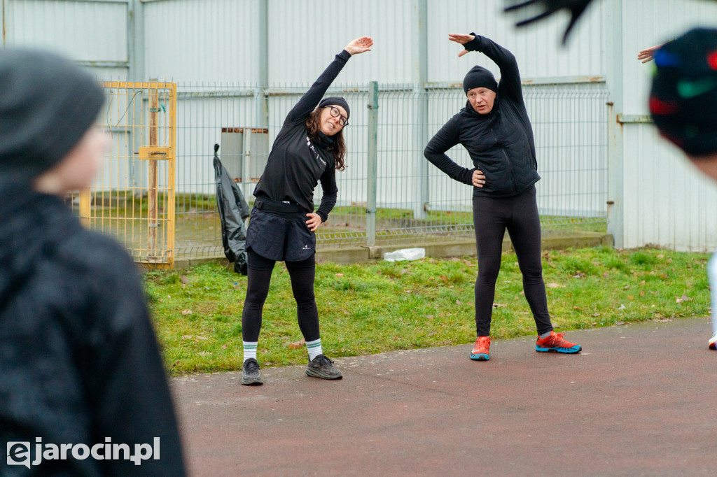 Trening z Adamem Nowickim przyciągnął biegaczy z Jarocina i okolic