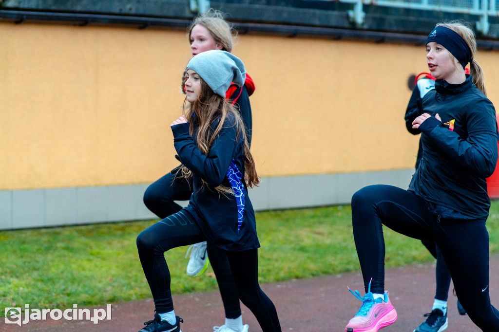 Trening z Adamem Nowickim przyciągnął biegaczy z Jarocina i okolic
