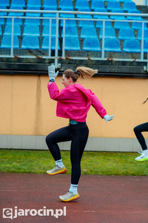 Trening z Adamem Nowickim przyciągnął biegaczy z Jarocina i okolic