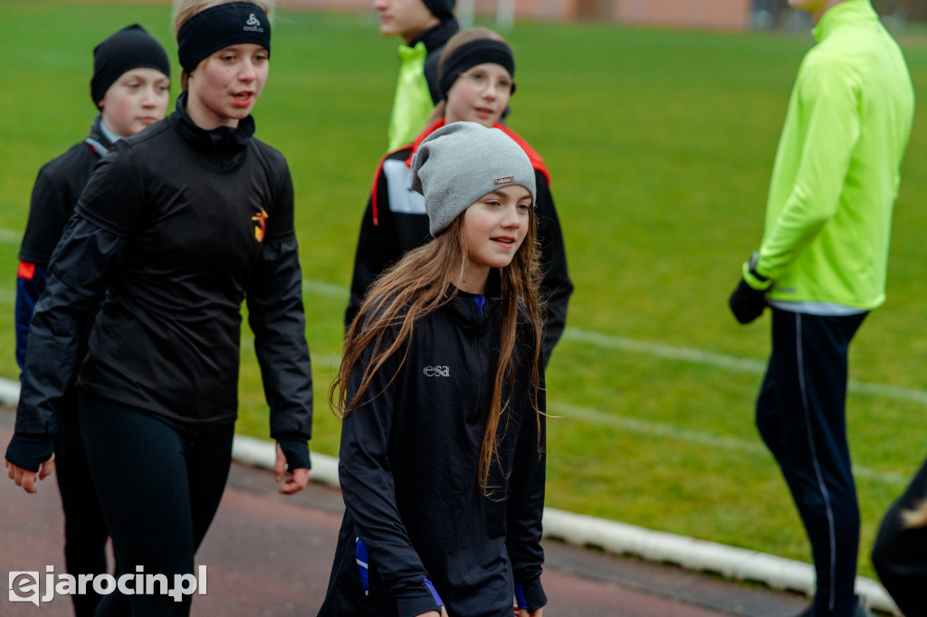 Trening z Adamem Nowickim przyciągnął biegaczy z Jarocina i okolic