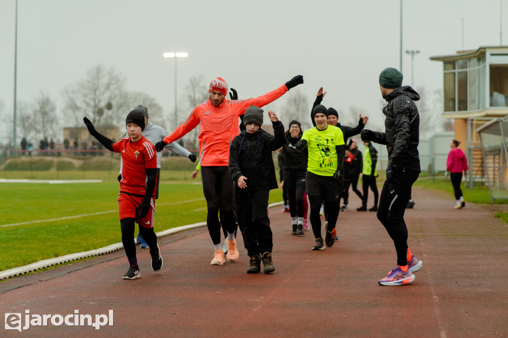 Trening z Adamem Nowickim przyciągnął biegaczy z Jarocina i okolic