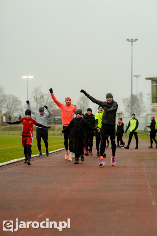 Trening z Adamem Nowickim przyciągnął biegaczy z Jarocina i okolic
