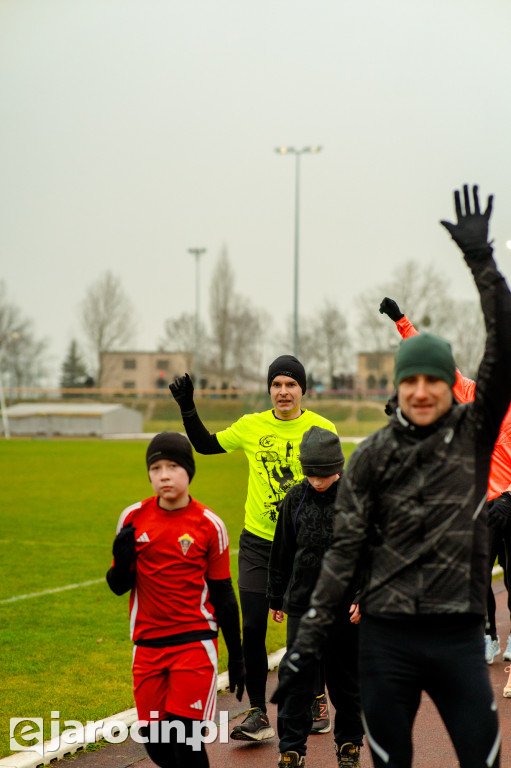 Trening z Adamem Nowickim przyciągnął biegaczy z Jarocina i okolic