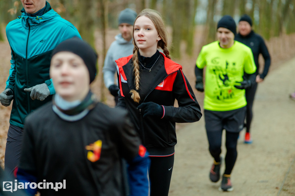 Trening z Adamem Nowickim przyciągnął biegaczy z Jarocina i okolic