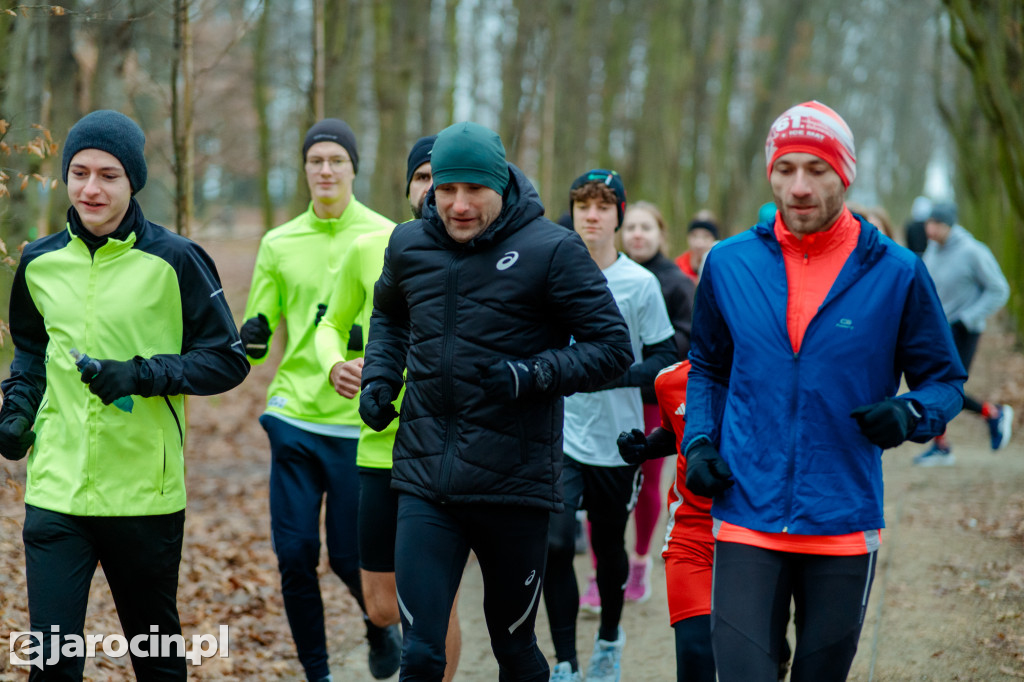 Trening z Adamem Nowickim przyciągnął biegaczy z Jarocina i okolic